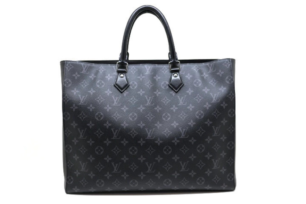 LOUIS VUITTON Bag Grand Sac Tote Monogram Eclipse Black